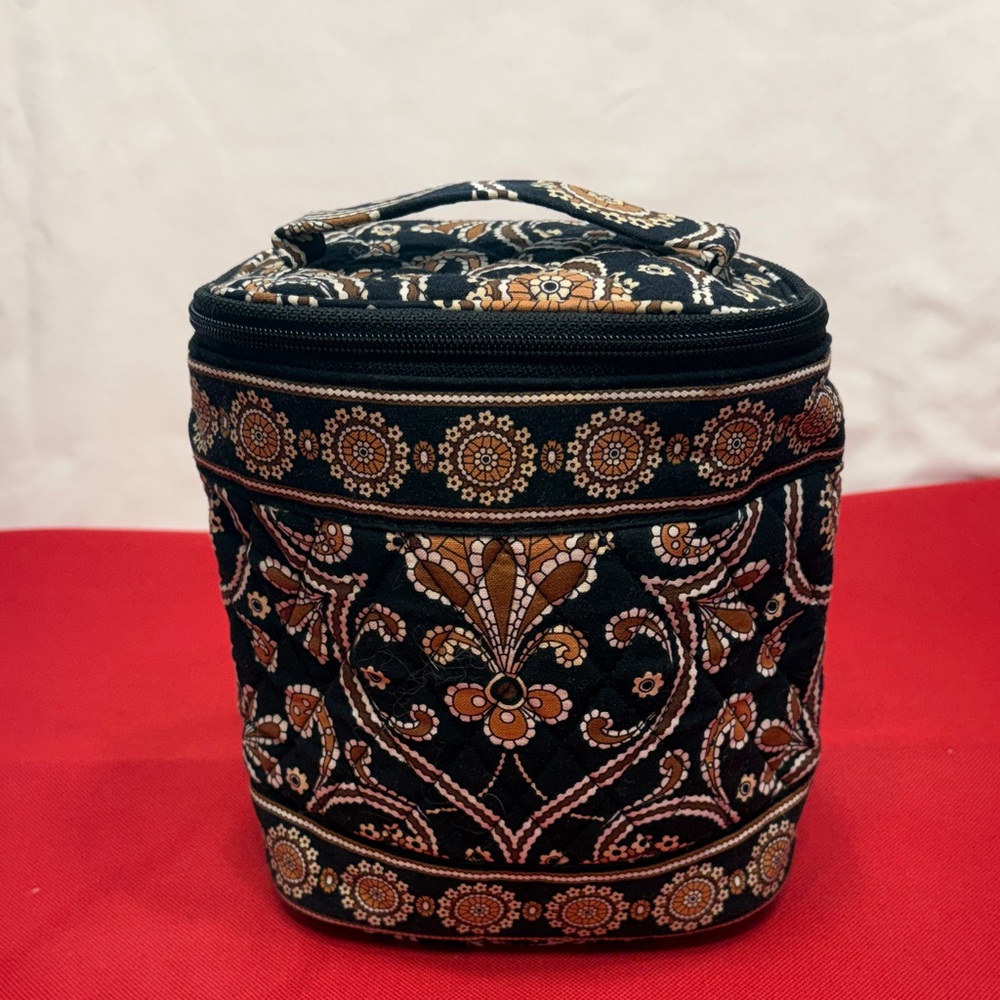 Vera Bradley Cool Keeper KENSINGTON Brown Paisley RETIRED